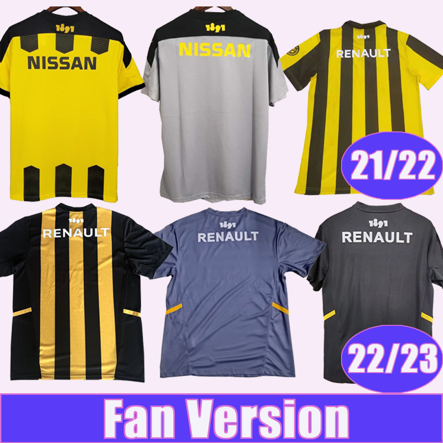 

2021 2022 Penarol F. TORRES Mens Soccer Jerseys Penarol RODRIGUEZ 22 23 Home Yellow Black Away Grey 130th 3rd Football Shirt Short Sleeve Uniforms, Qm4511 21 22 home no patch