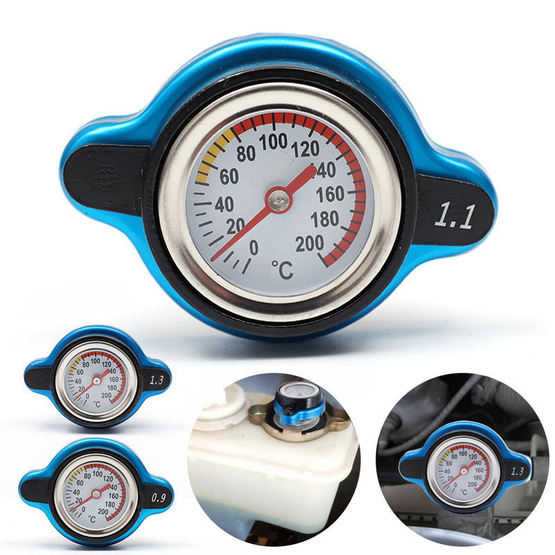 

Car Radiator Pressure Cap Covers 0.9/1.1/1.3Bar Pressure Balance Function Tank Cover Car Accessories Radiator Pressure Test Kit