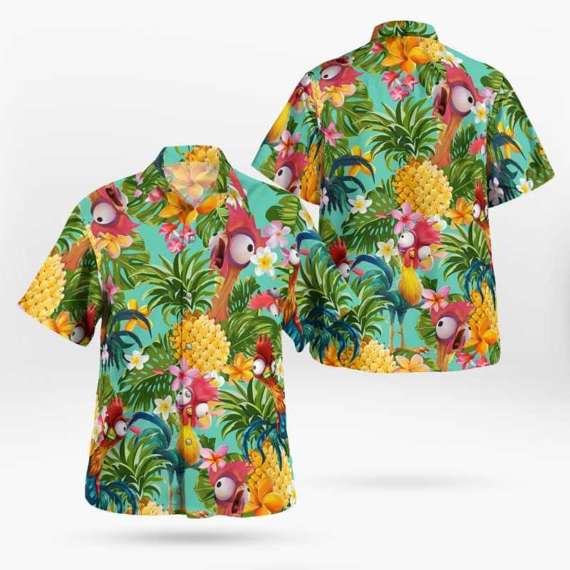 

Men's Casual Shirts Fruit Party 3D Printd Summer Beach Shirt Breathable Hawaiian Streetwear Short-Sleeved Large 5XL Harajuku Tops, Hawaiian shirt 08