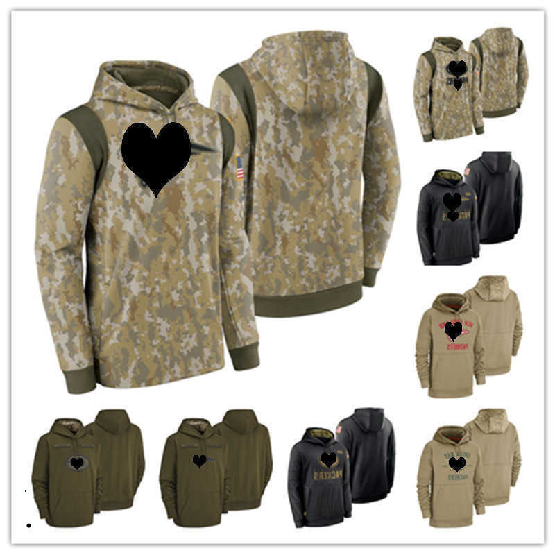 

New England''Patriots''Green Bay''Packers''Men's women youth Camo Football Hoodie Wear 2021 Salute To Service, Color