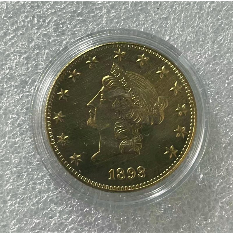 

Gift American Character Pattern Commemorative Coins Collectibles Gold Coins.cx