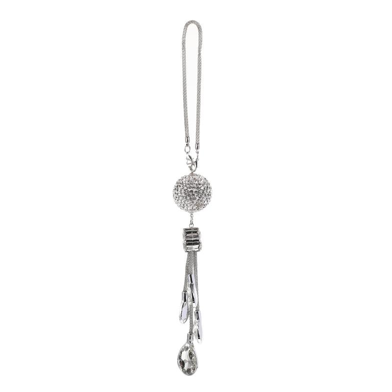 

Interior Decorations Vehicle Crystal Pendants Rearview Mirror Hanging Pendant Car OrnamentInterior