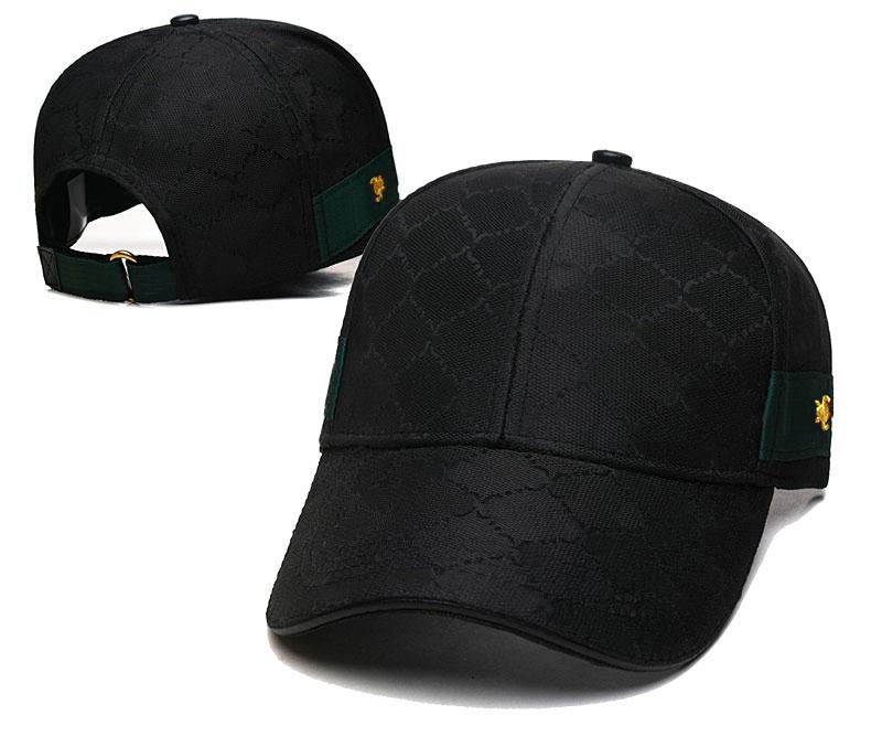 Luxury Brand Designer Baseball Cap Sunscreen Cap Curved Unisex Beanie Street Fit Fashion Sports Breathable Leather Block Men's and Women's
