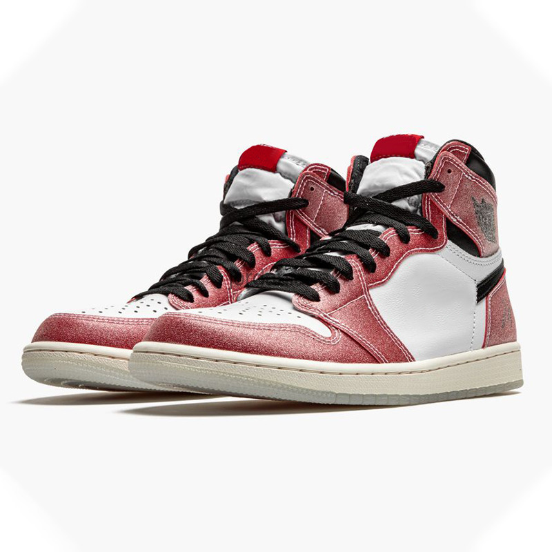 

Brand Shoes Trophy Room x Jumpman 1 Retro High OG SP Chicago Basketball WHITEX Men/Women Outdoor Sneakers Sports Original Fast Delivery