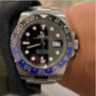 

AAA 3A Top Quality Famous Brand Rolex 40mm Men Watches GMT Band Automatic Menchanical Movement Stainless Steel Sapphire Glass With Original Green Box Rolexwatch R7