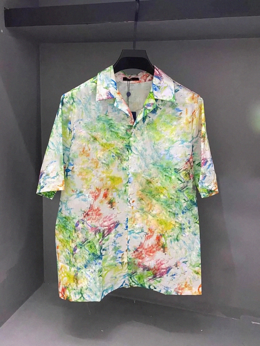 

Fashion Louis vuitton T Shrit Sweatshirts Women Men Button Loose Top Jacket Students Casual Fles Clothes Unisex Hoodies T-shirts Summer Camouflage