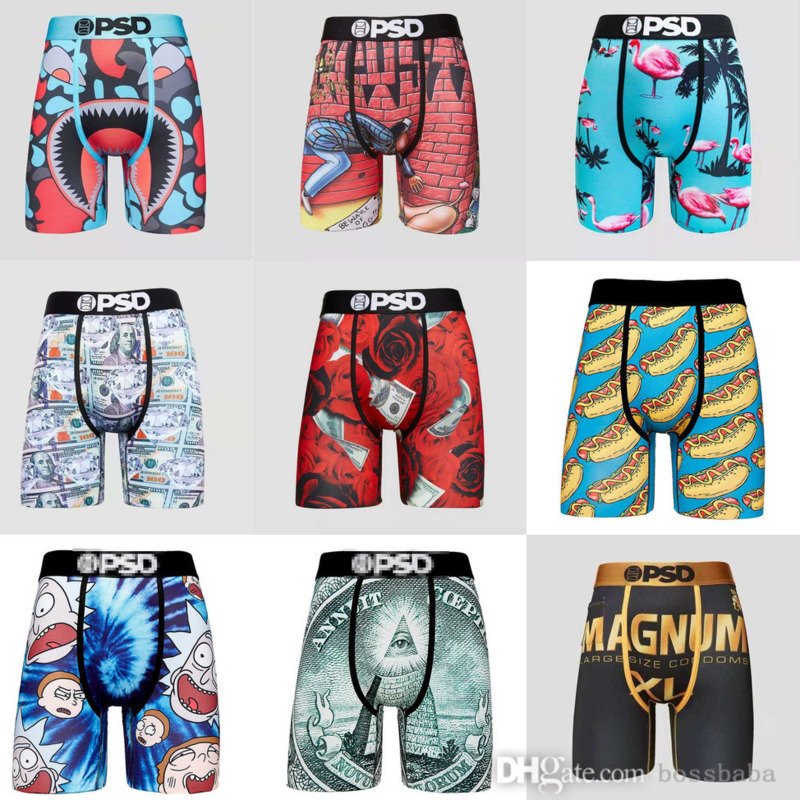 

Wholesale Sexy Cotton Quick Dry Shorts PSD Men Pants With Bags Boxers Breathable Underwear Branded Male 2022 Clothes DHL, P10