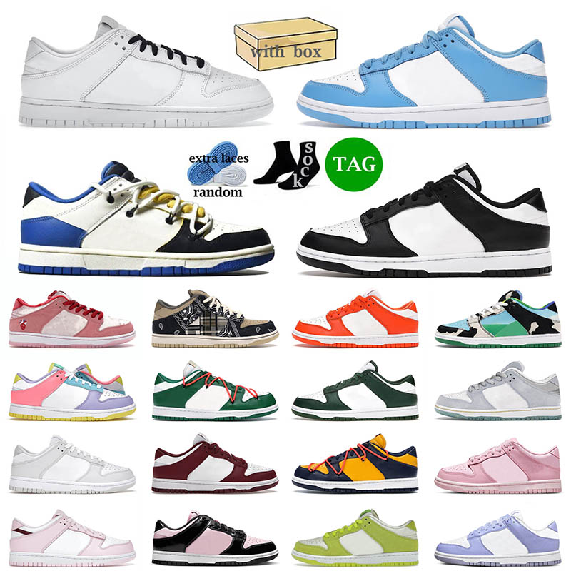 

New Designers Shoe Casual Sports Running Shoes Animal Paisley UNC Blue Raspberry Women Men Animal Trainers Union Low Bart Simpson Green Sun Club Cherry Sneakers S78, 29