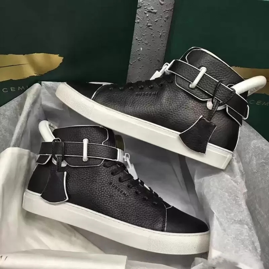 

Perfect Men Sneakers Metal Locks Comfortable Shoes Leisure Flats Lace-Up 750 950 Genuine Leather Famous Brand Women Casual Fashion Trainer EU35-47