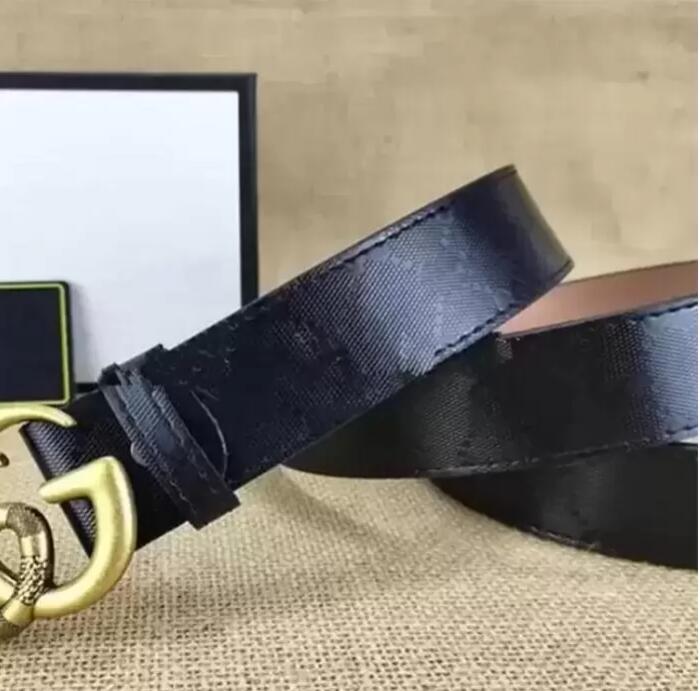 

2022 Fashion Classic Men Designers Belts Womens Mens Casual Letter Smooth GGBuckle Belt Width boxs, With box