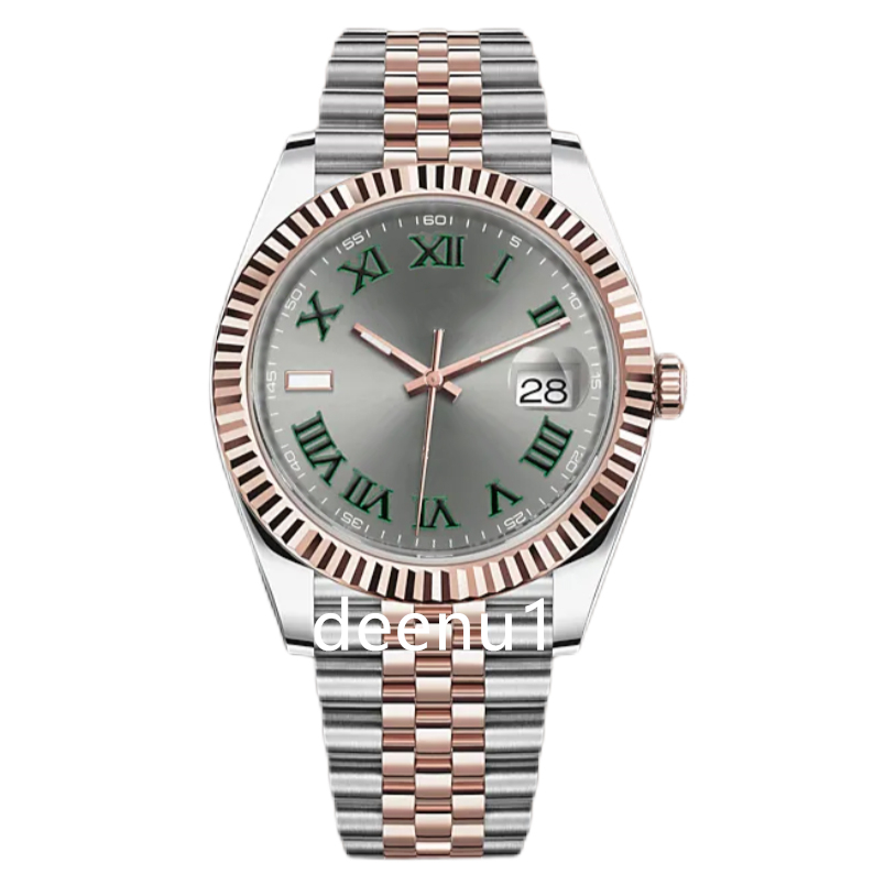 

Men's Watch Mechanical 41mm Wrist Rose Gold All Stainless Steel Watches Sapphire Swim Designer Watch Montre de luxe, Tool