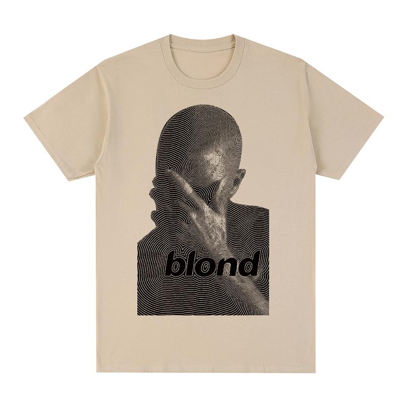 

Men' T-Shirts Blond Frank Hip Hop Vintage T-shirt Cotton Men T Shirt TEE TSHIRT Womens Tops UnisexMen, Blue