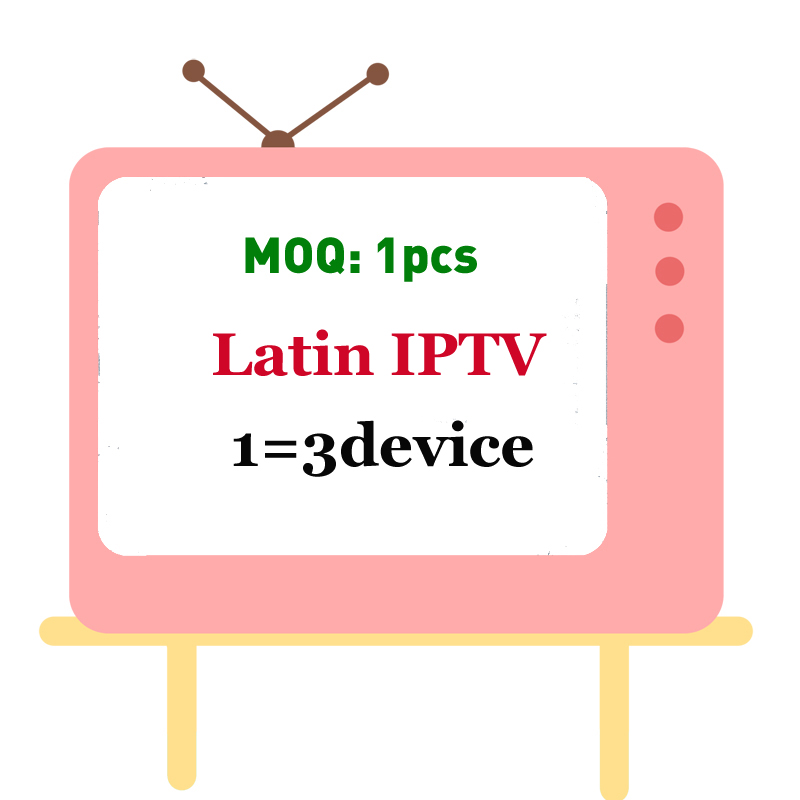 

Professional Latin TV Parts latest channel For South America US Mexico Ecuador Colombia Brazil Chile Spanish Support 3 Multiple Devices