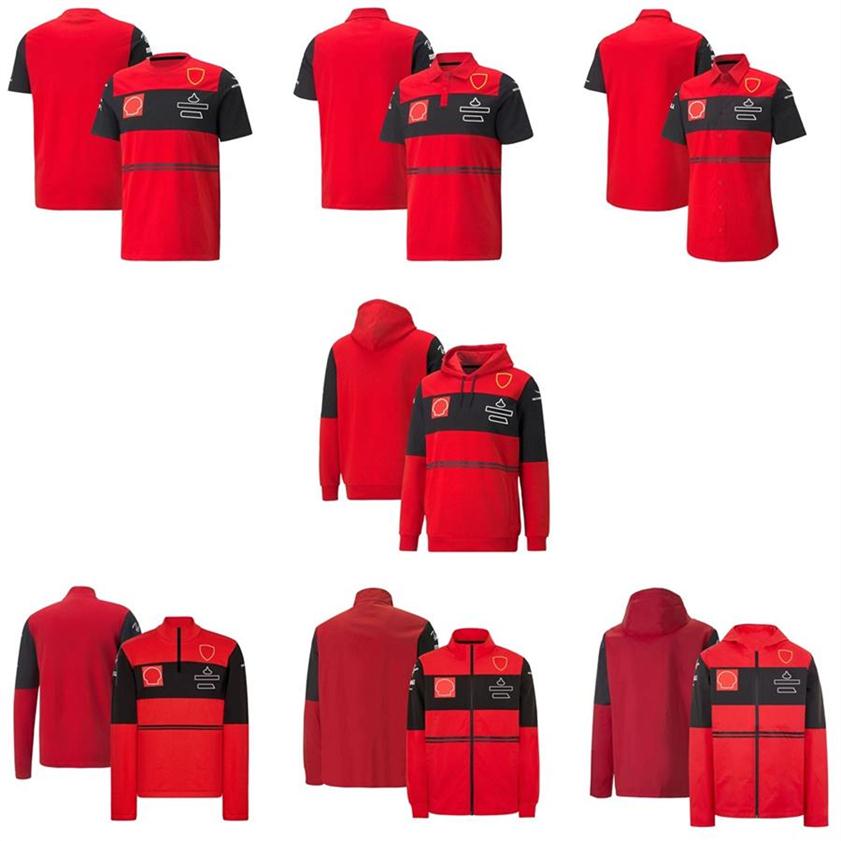

Formula 1 racing suit new short-sleeved fan top f1 team suit men's casual quick-drying T-shirt can be customized255b