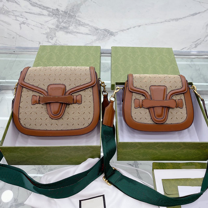 

Web Saddle Handbags Purse Women Horsebit Crossbody Bag Canvas Leather Shoulder Bags Red Green Ribbon Fashion Letters High Quality Flap Wallets