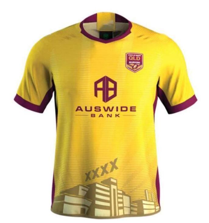 

QLD MAROONS Home SLATER rugby Jerseys SMITH nrl League Indigenous shirt