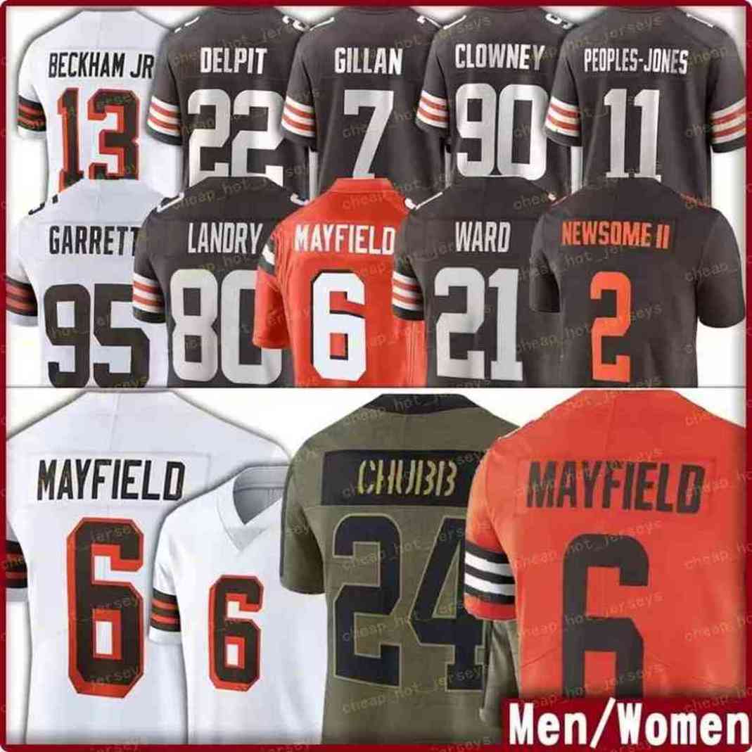 

Cleveland''Browns''Men Deshaun Watson Amari Cooper Football Jersey Nick Chubb Baker Mayfield Jarvis Landry Myles Garrett Kareem Hunt Denzel Ward Newsome II