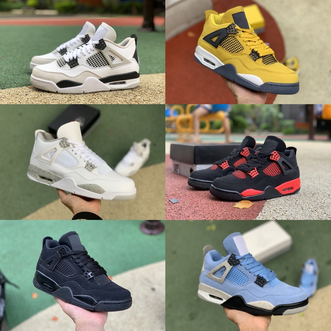 

Designer Military Black 4 4s Casual Basketball Shoes Jumpman Zen Master Union Taupe Haze University Blue Mens Women Cement Cat Cream Sail White Oreo Infrared E11, Please contact us