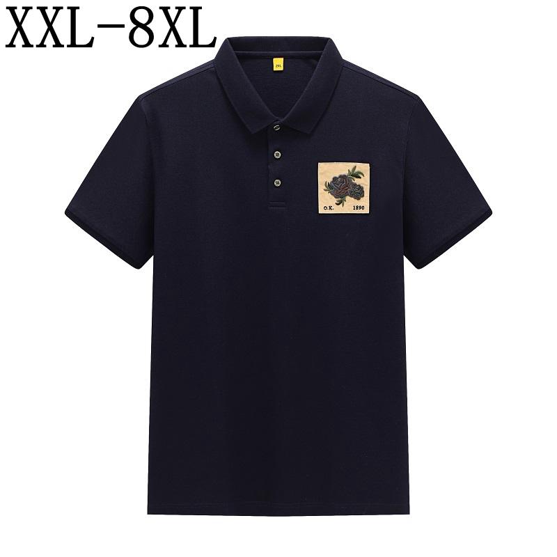 

Men's Polos 6XL 2022 Summer Top Quality Cotton Shirt Men Fashion Printed Mens Shirts Casual HombreMen's Men'sMen's, Army green