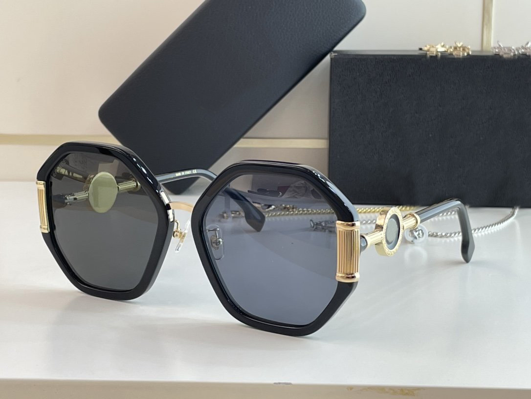 Black Oversized Designer Sunglasses Polarized UV Protection Woman Mens MILLIONARE Sunglass Luxurious Brand Sun Glasses Driving Athletics Ladies E