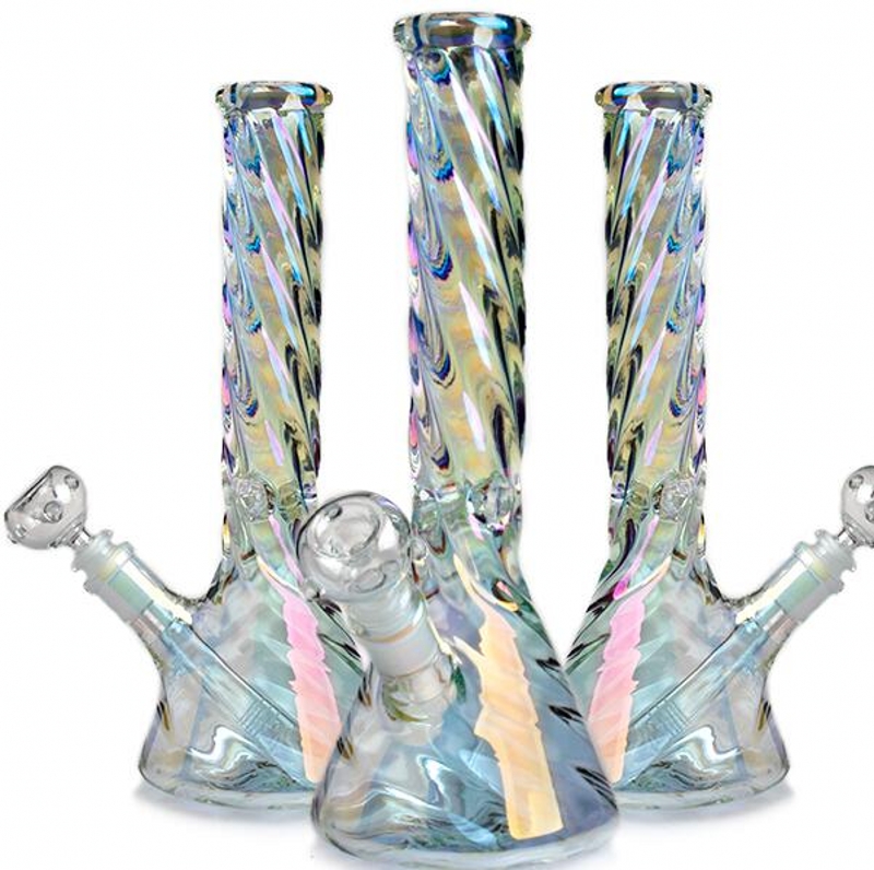 

hookahs glass beaker bongs dazzling 12inch tall