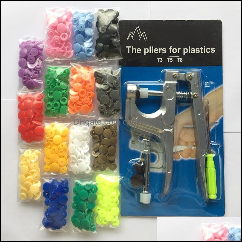 

Other Fashion Accessories Fastener Snap Pliers Kam Button T5 Plastic Resin Press Stud Cloth Hine Sewing Tool Drop Delivery 2021 Bb