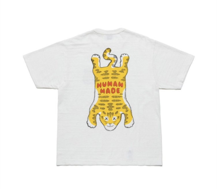 

Slightly Sleeve T shirt Tees Tiger printed Men Women Tee 1 High Quality Tee Oversized T-Shirts 22SS, White