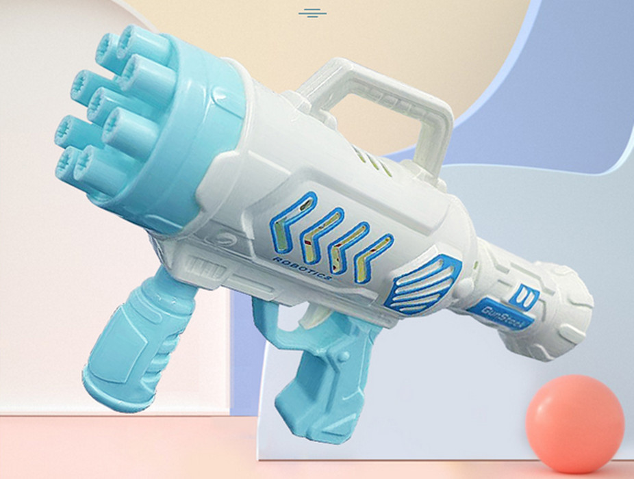 Gun de burbujas de cohete Toyadores de ducha de girasol de verano