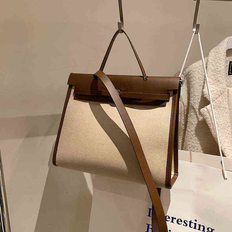 

Luxury H Bags Designer herbag bags Canvas bag large capacity women's new fashion portable versatile Shoulder Messenger Bag 3PK9, Black