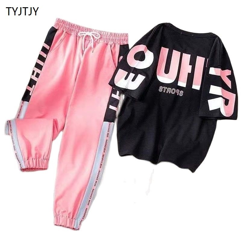 Pantalons deux pièces pour femmes Vêtements d'été pour ensemble 2 pièces Fash 220823