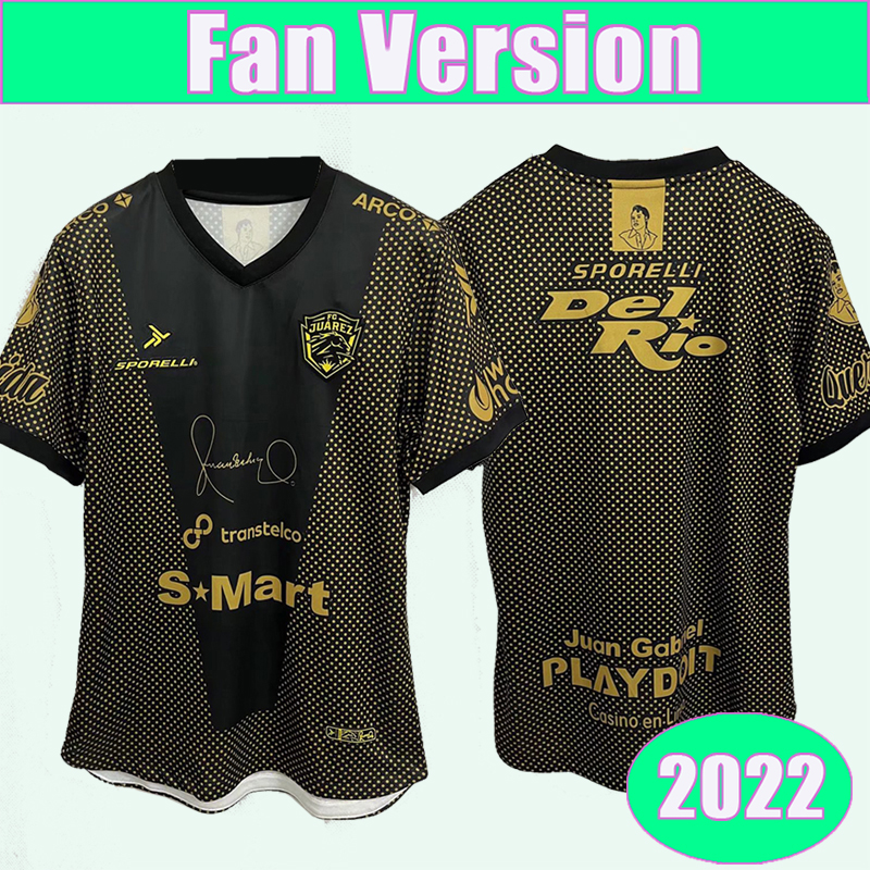 

2022 FC Juarez Mens Soccer Jerseys Commemorative Edition Football Shirt Short Sleeve Uniforms, Qm9179 2022 commemorative no patch