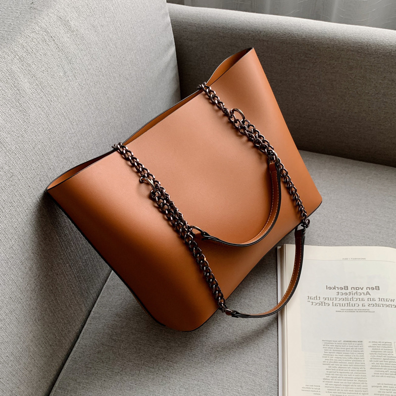 

Women Shopping Bags Fashion casual Womens Bag Handbag Totes High-capacity High quality PU Oxford Large volume wholesale Simplicity S993, Black