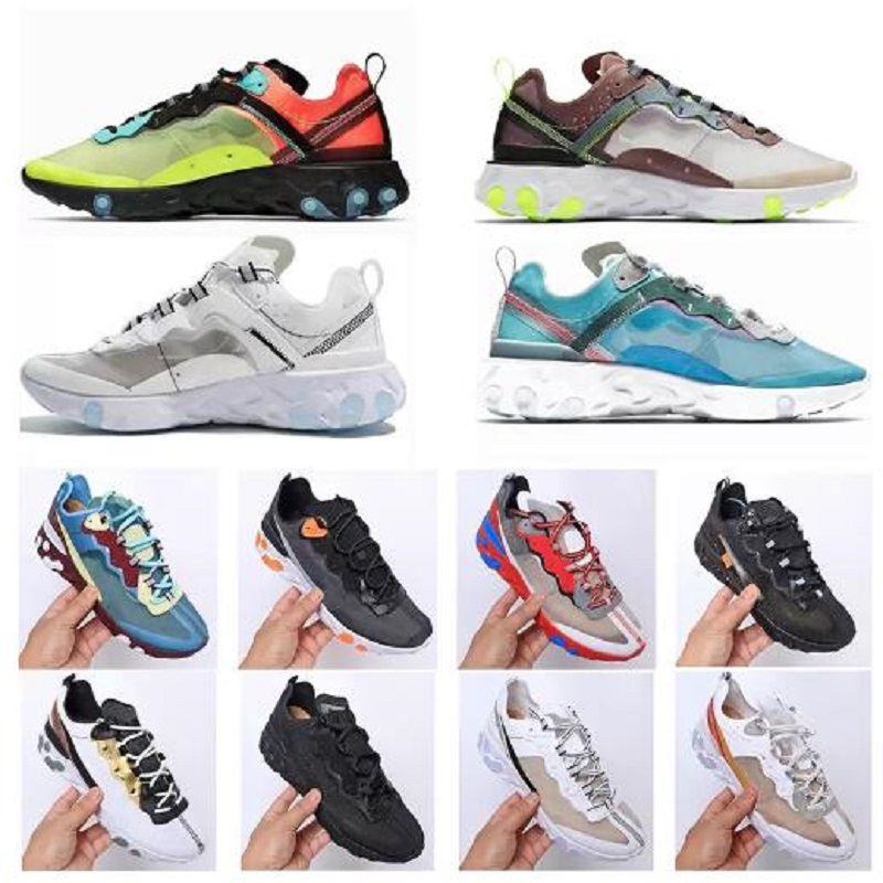 

element men women running shoes triple black white Iridescent Vast Grey Honeycomb schematic mens womens trainers sports sneakers shoe, # 5