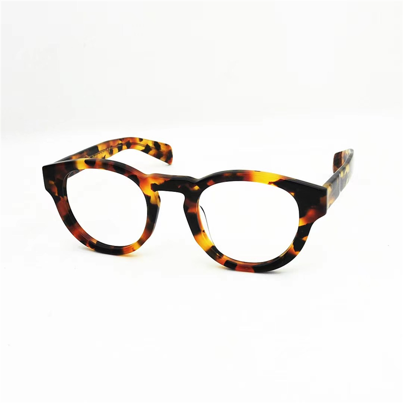 JAMES TART 496 Optical Eyeglasses For Unisex Retro Style Anti-blue Light Lens Plate Full Frame Glasses With Box