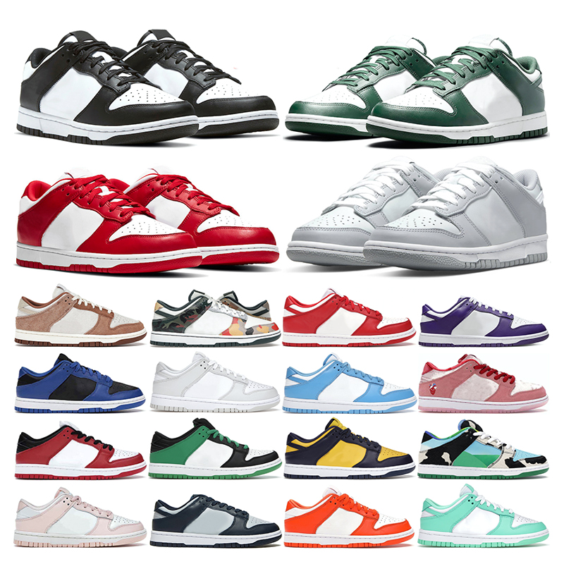

Casual skateboard shoes for men women Black White Photon Dust Michigan State University Blue with Breathable comfortable mens trainers sports sneakers