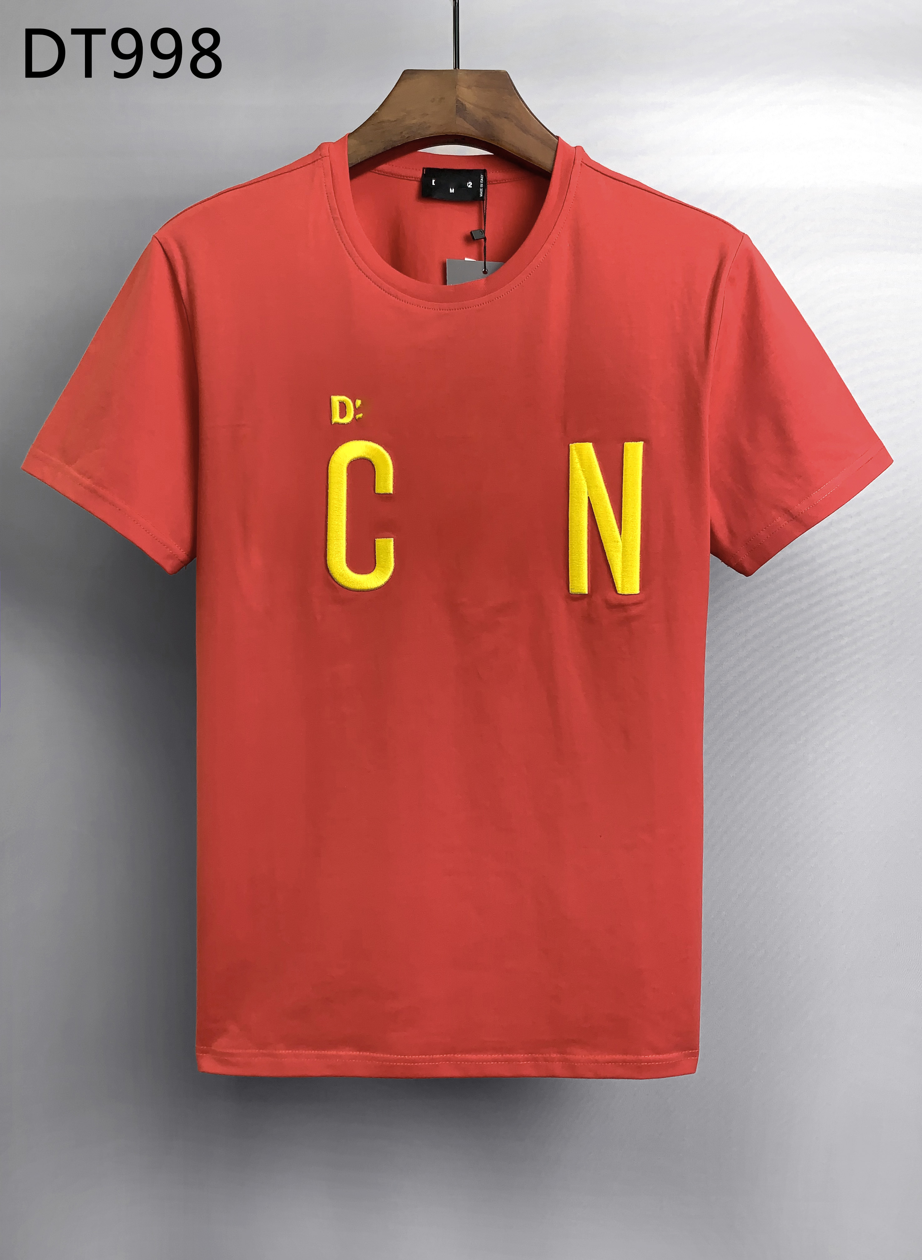 DSQ PHANTOM TURTLE 2022SS New Mens Designer T shirt Paris fashion Tshirts Summer DSQ Pattern T-shirt Male Top Quality 100% Cotton Asian size M-XXXL