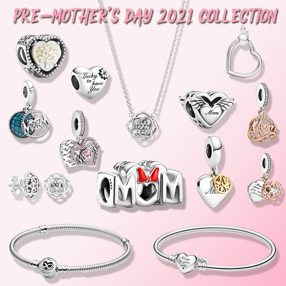

Brand New 925 Silver DIY Charm Exquisite Creative Basic Chain Bangle Pendant Mother's Day Gift