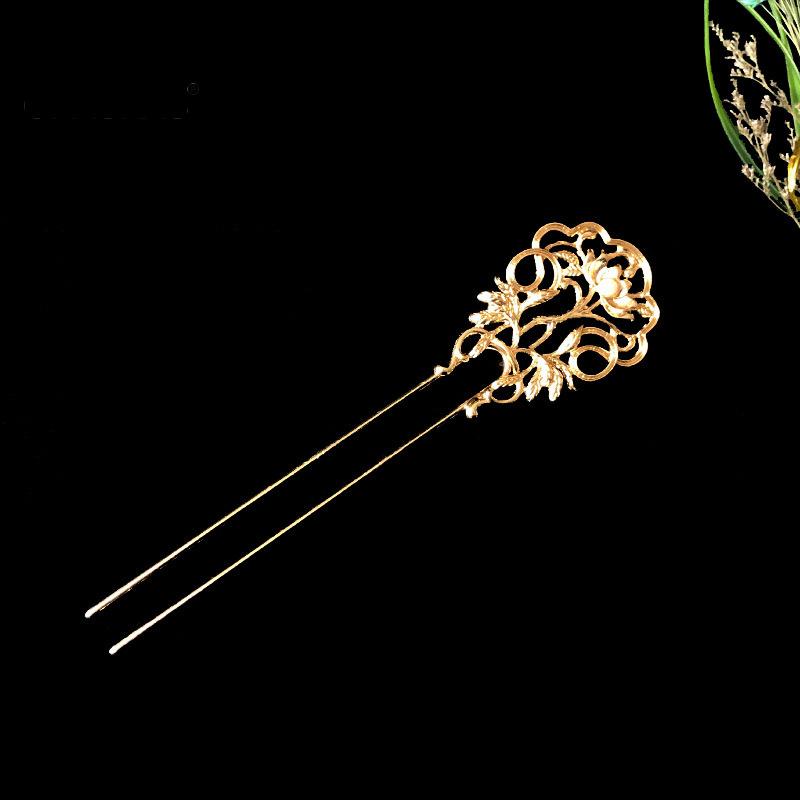 

Hair Clips & Barrettes Vintage Hairpin Elegant Alloy Stick Personalized Accessories For Women Girls PtHair