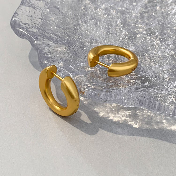 Designer Jewelry Luxury Women's Earrings Classic Hoop Earrings Fashion Style Studs Gold Plated Brand Earrings for Girls Christmas Gifts-image-766468290