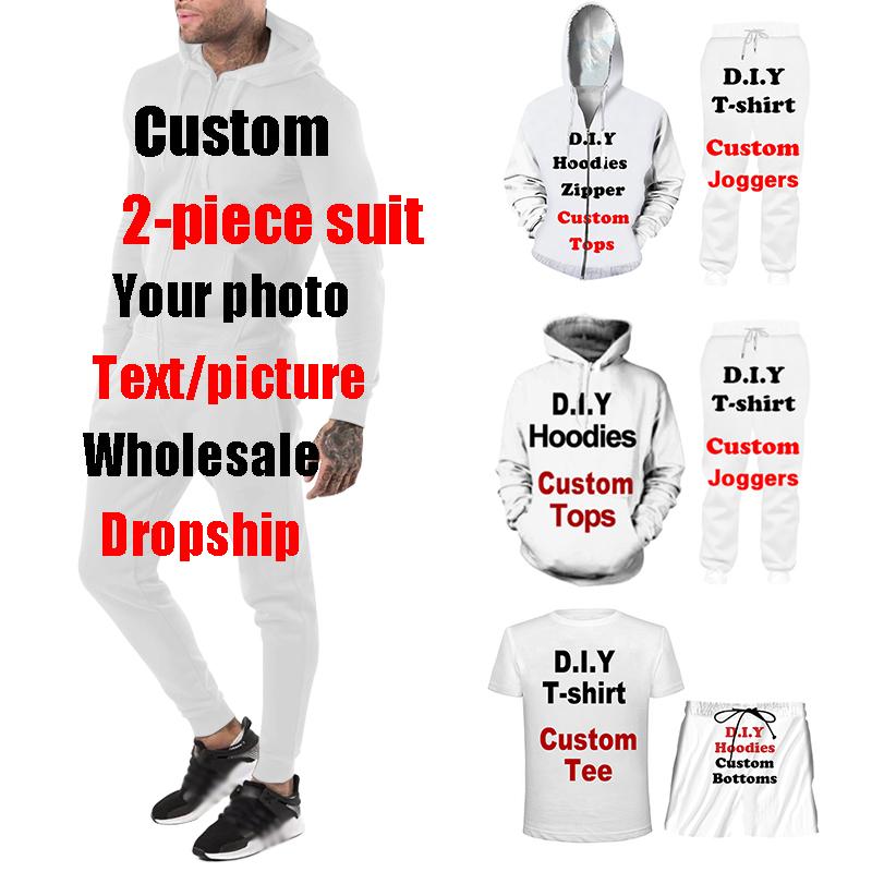 

Men' Tracksuits 2 Piece Set 3D Custom Paint Party Memorial Couple Tank Tops Shorts Mens Sets Tshirt Hoodie Tee Joggers DropshipMen, Ttsh0000