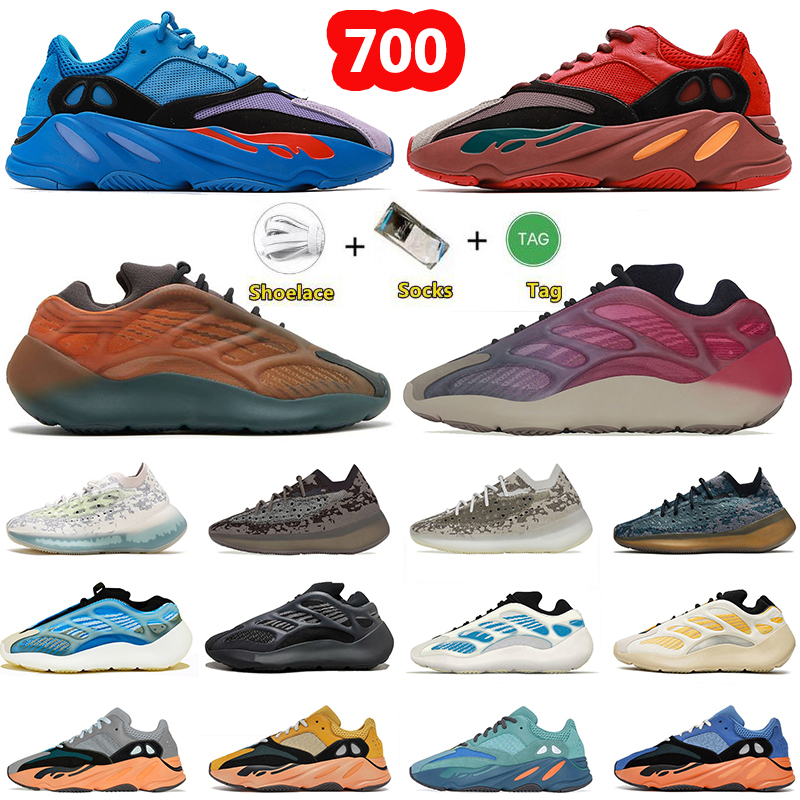 700 V1 V2 V3 Mens Running Shoes Hi-Res Red Blue On Cloud Azael Alvah Azareth Copper Fade Bright Blue Magnet MNVN men women trainers sports sneakers, A#13 covellite 36-46