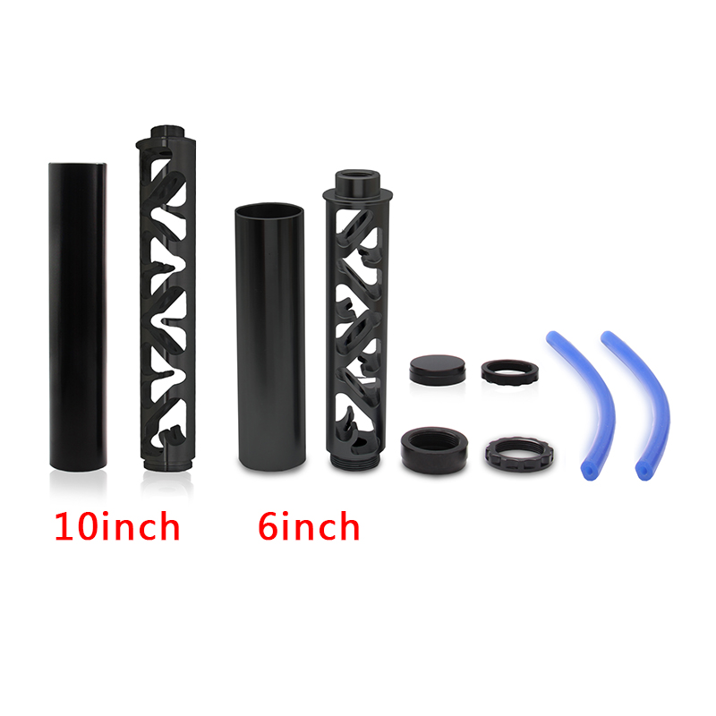 

Car Fuel Filter Solvent Traps 6 10 Inch Aluminum Single Core 1/2-28 5/8x24