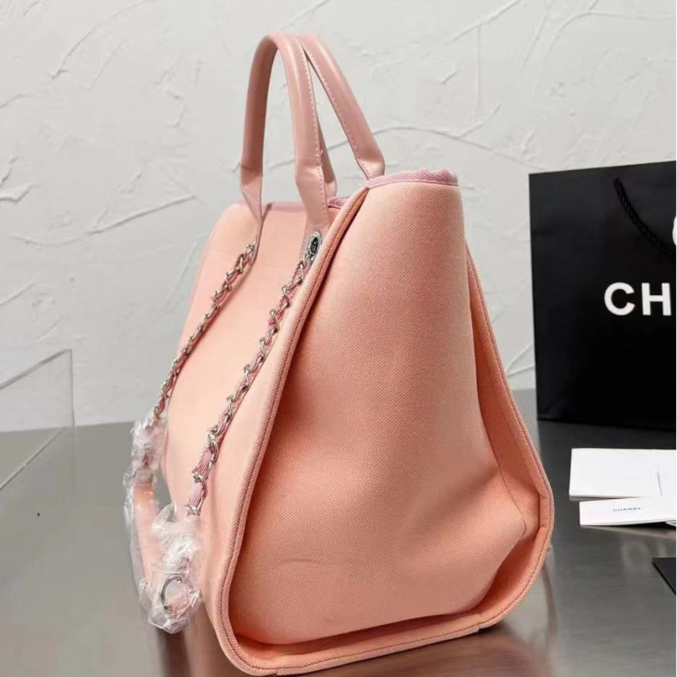 Luxury Fashion Women's Handbags Beach Bags Brand Ch Pearl Label Canvas Women Evening Bag Designers Classic High Quality Small Female Bobby B