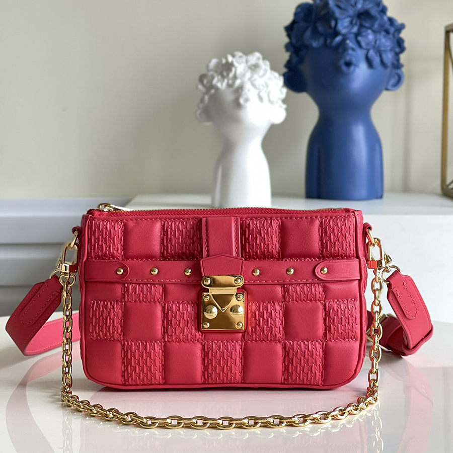 

10A Mirror quality Chain Bag Luxuries Crossbody Bag Genuine Leather Shoulder Bags With Box L156