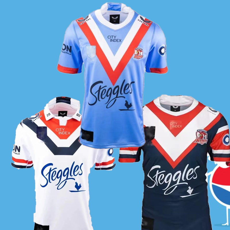 

2022 2023 SYDNEY ROOSTERS Jerseys Rugby NRL League 22 23 Australia Roosters shirts S-5XL, Rugby jersey