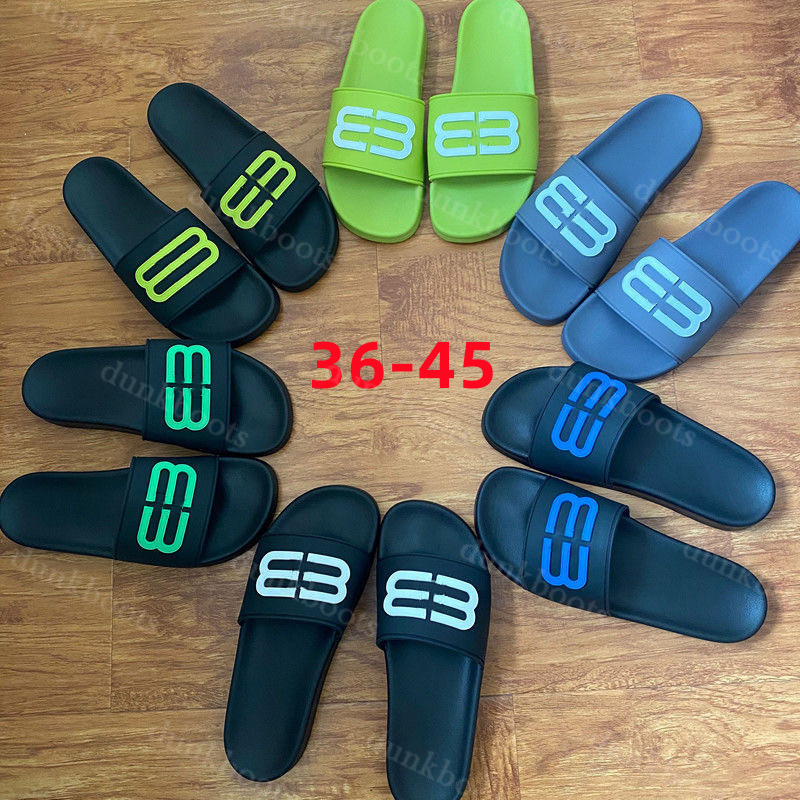 

Pool Slide Sandal Rubber Slipper Designer Trainers Mens Fashion Black Flip Flop Round Non-slip Women Casual Sandals 36-45, I need look other product