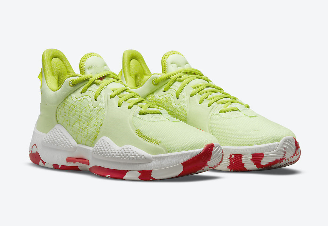 

Shoes PG 5 EP Pao Jiao PlayStation Men Basketball PS5 White University Red Kids Sports Shoe Store Size 4-12