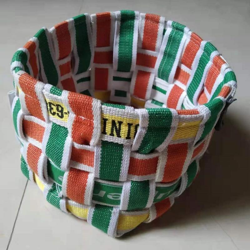 

Storage Baskets 100ML Handmade Storge Cotton Linen Box Storger Basket