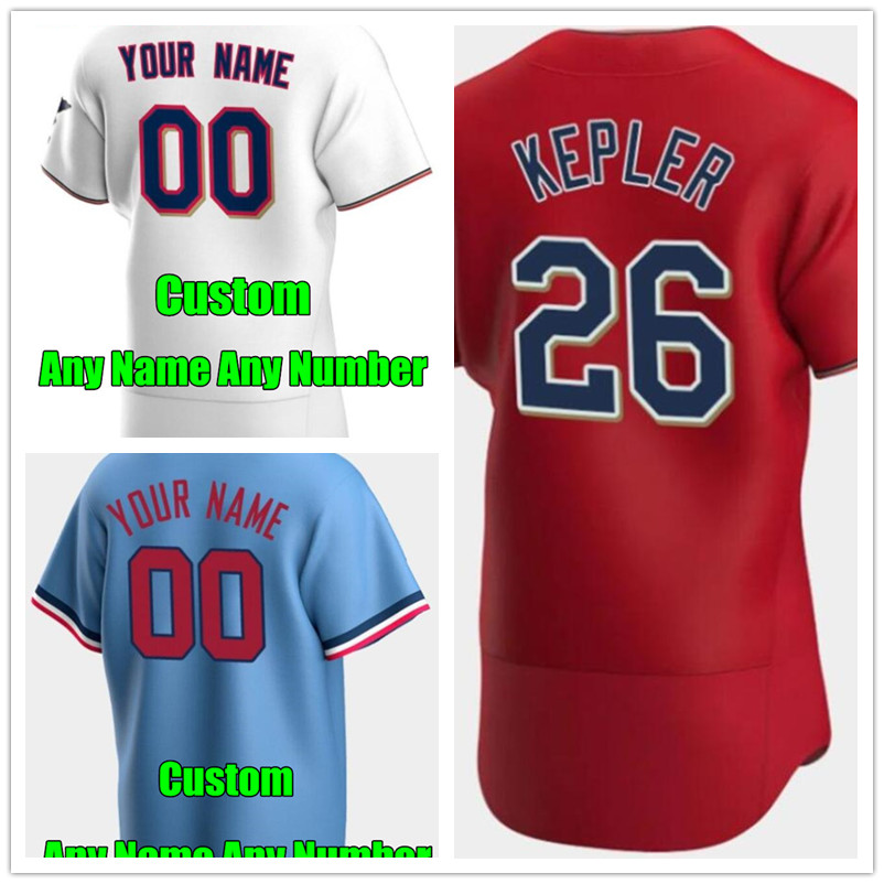 

High quality 2022 Custom JERSEY Baseball for Men Women Youth BYRON BUXTON JORGE POLANCO MIGUEL JOSH DONALDSON MINNESOTA