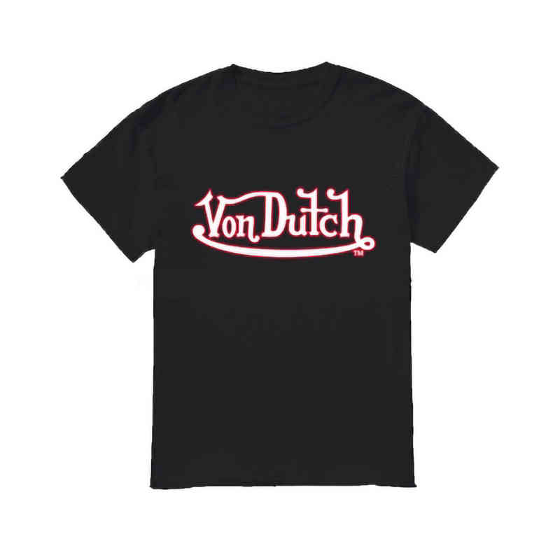

2022 Von Dutch Black T-shirt for Men And Women Size S-6XL 100%Cotton G220412